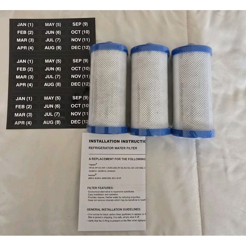 Frigidaire WF1CB Water Filter 3 Pack New Sealed